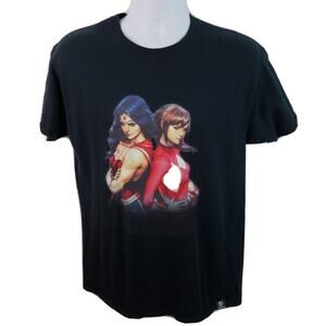 Official Sunfrog Wonder Woman Black Tshirt Size Medium
